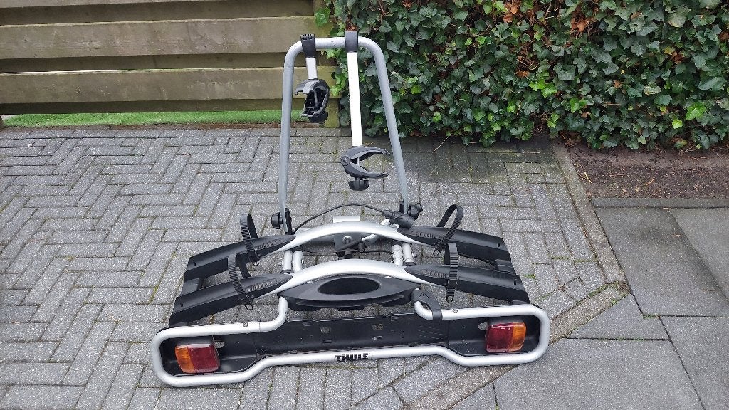 Fietsendrager, Ophalen, 2 fietsen, Gebruikt, Trekhaakdrager