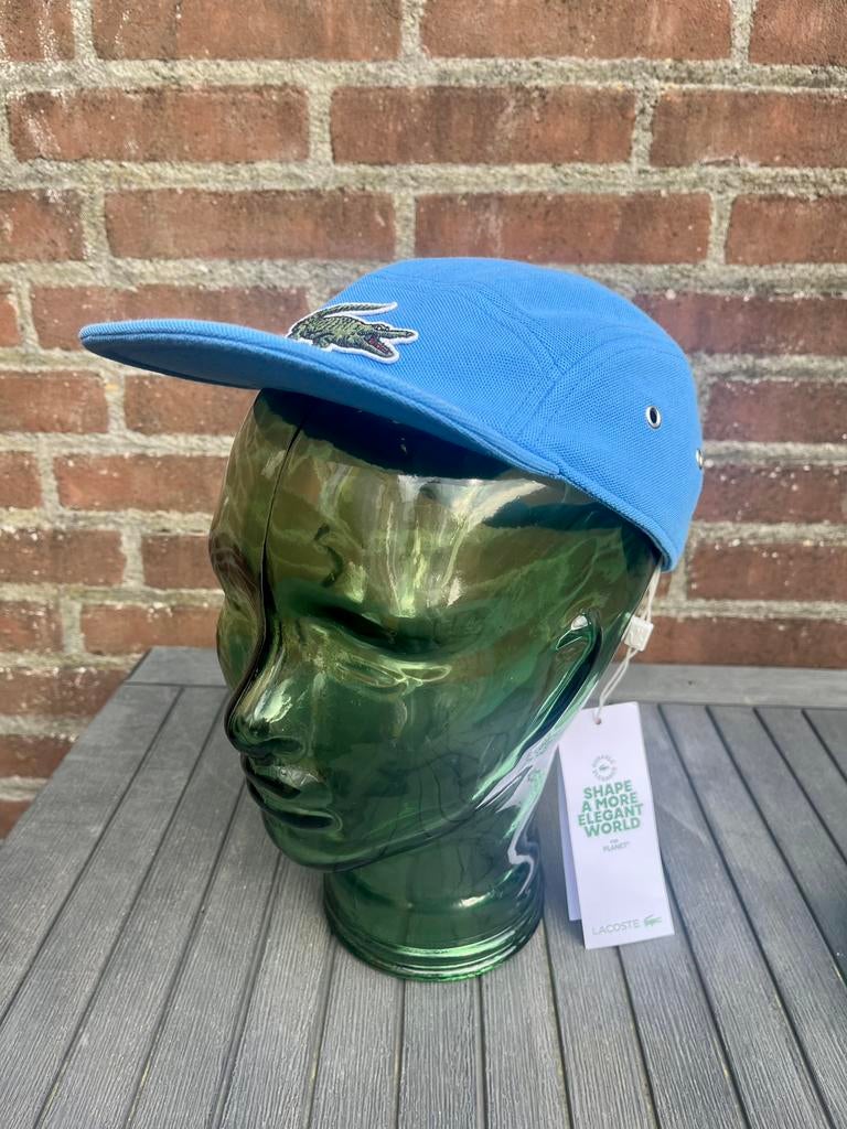 Lacoste big logo girolle small cap hat pet casquette, Verzenden, Nieuw, 57 cm (M, 7⅛ inch) of minder, Pet