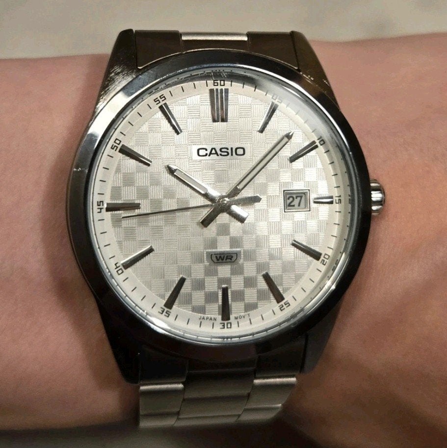 Casio Horloge - MTP-VD03 (5058), Staal, Verzenden, Polshorloge, Zo goed als nieuw