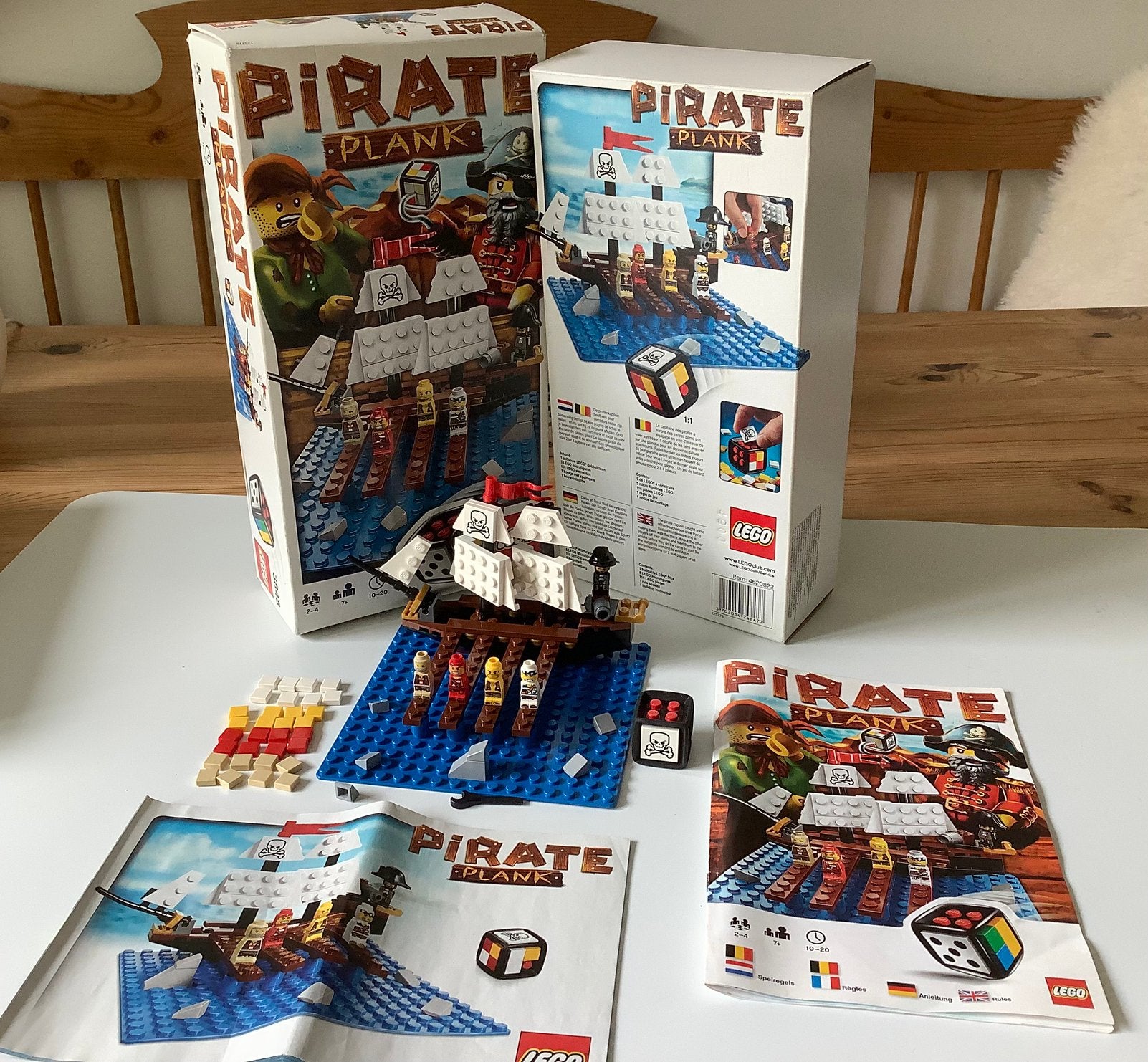 LEGO spel Pirate Plank 3848, Ophalen, Zo goed als nieuw