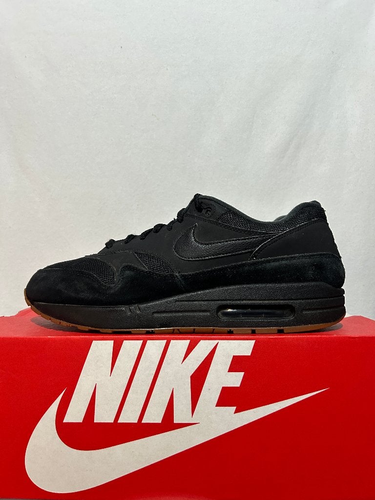 ALS NIEUW! Maat 46 - Nike Air Max 1 Black Gum
