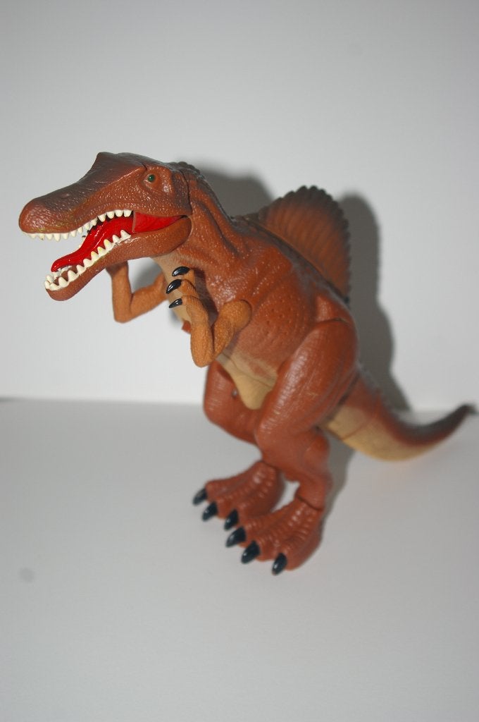 Vijf dino's die bewegen., Ophalen of Verzenden, Zo goed als nieuw