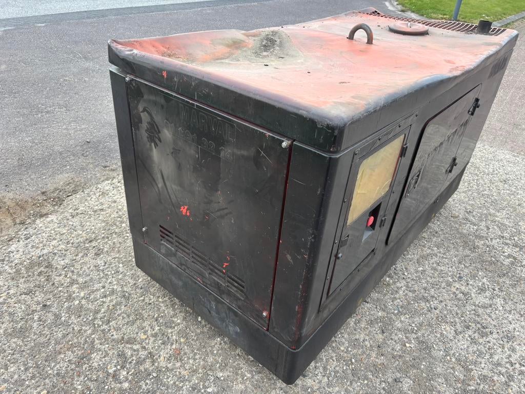 30 KVA Aggregaat 230/400 Volt Iveco diesel generator, Ophalen, Gebruikt, 30 kVA of meer, Elektrisch startend