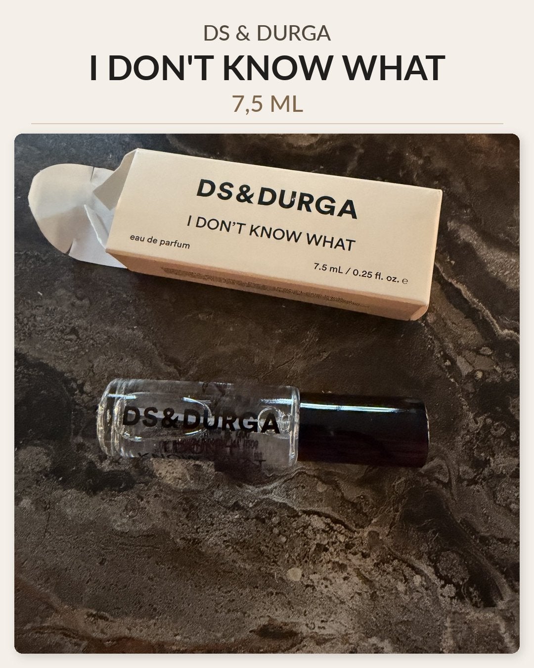 DS & DURGA I DON'T KNOW WHAT Eau de Parfum 7,5 ML Nieuw, Ophalen of Verzenden, Nieuw
