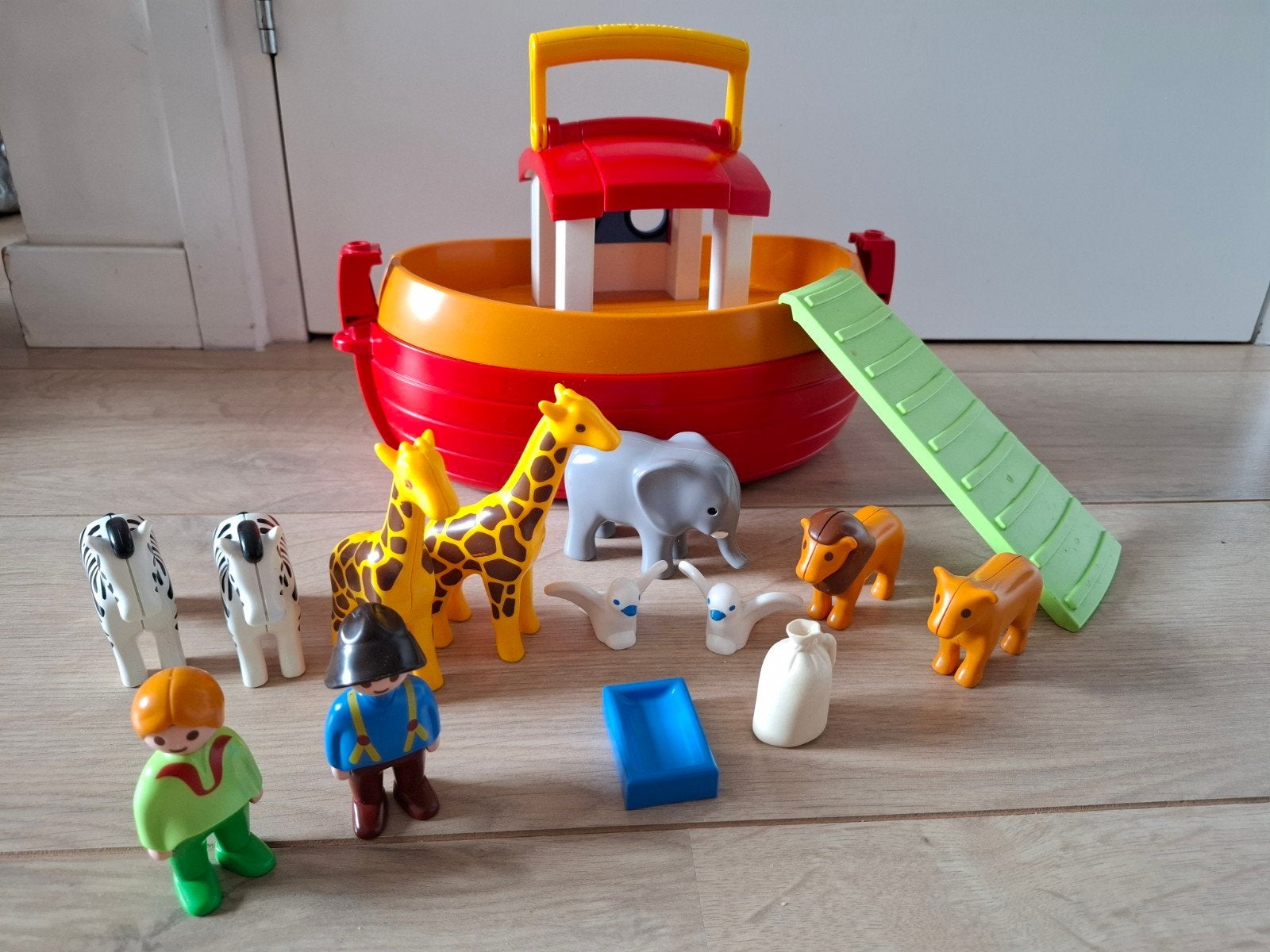 Playmobil 123 Ark van Noah, Ophalen of Verzenden, Zo goed als nieuw, Speelset
