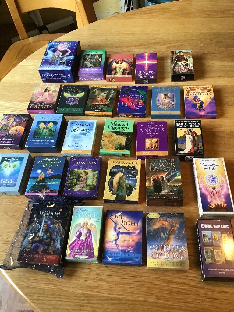 Orakelkaarten Tarotkaarten X 28, Ophalen, Tarot of Kaarten leggen, Overige typen, Zo goed als nieuw