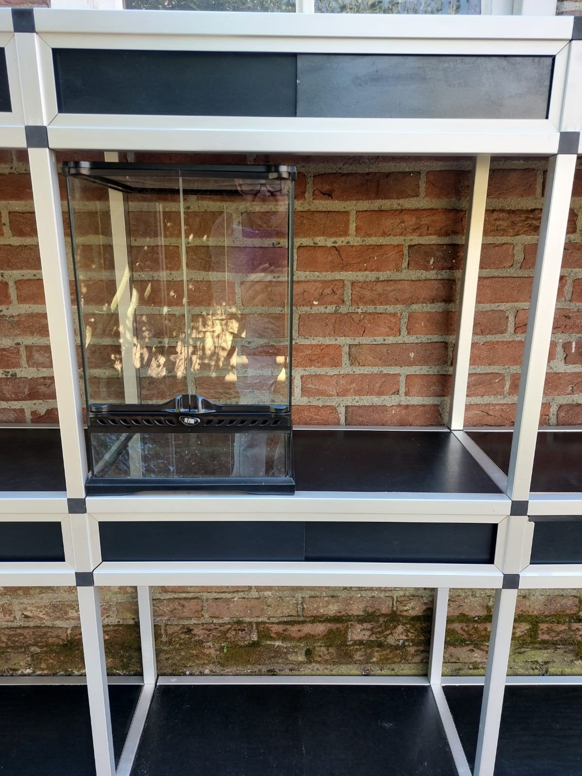 stelling aluminium., Dieren en Toebehoren, Ophalen, Zo goed als nieuw