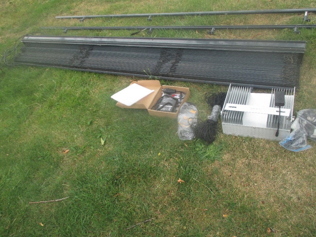 Solar Caps rolluik met toebehoren, Ophalen, 200 cm of meer, Minder dan 100 cm, Zo goed als nieuw