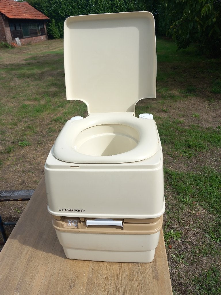 Campa Potti XG Car draagbaar chemisch toilet., Ophalen, Gebruikt