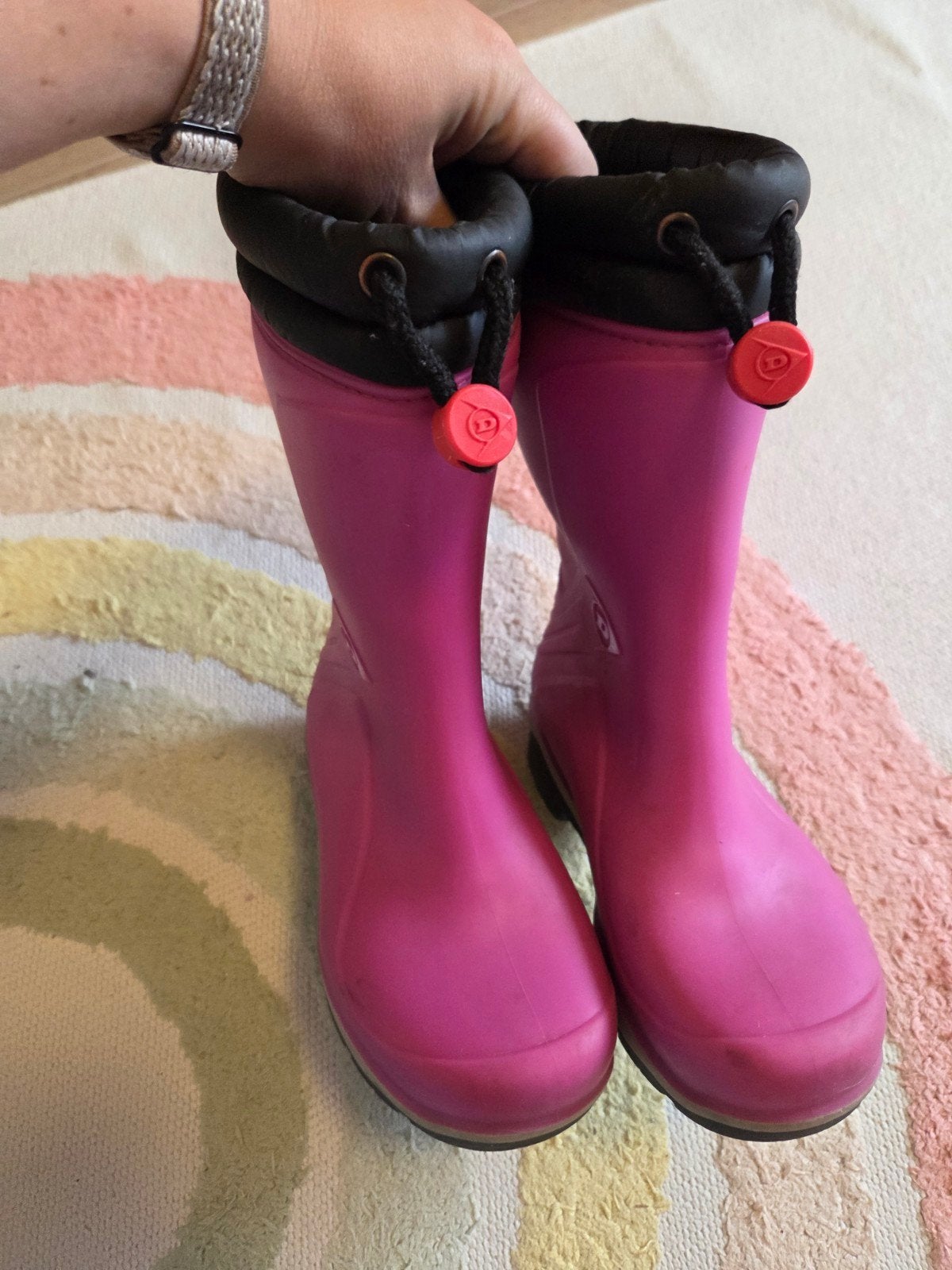 Roze dunlop gevoerde laarzen winter laarzen maat 31
In goede, Gebruikt, Meisje, Ophalen of Verzenden, Laarzen