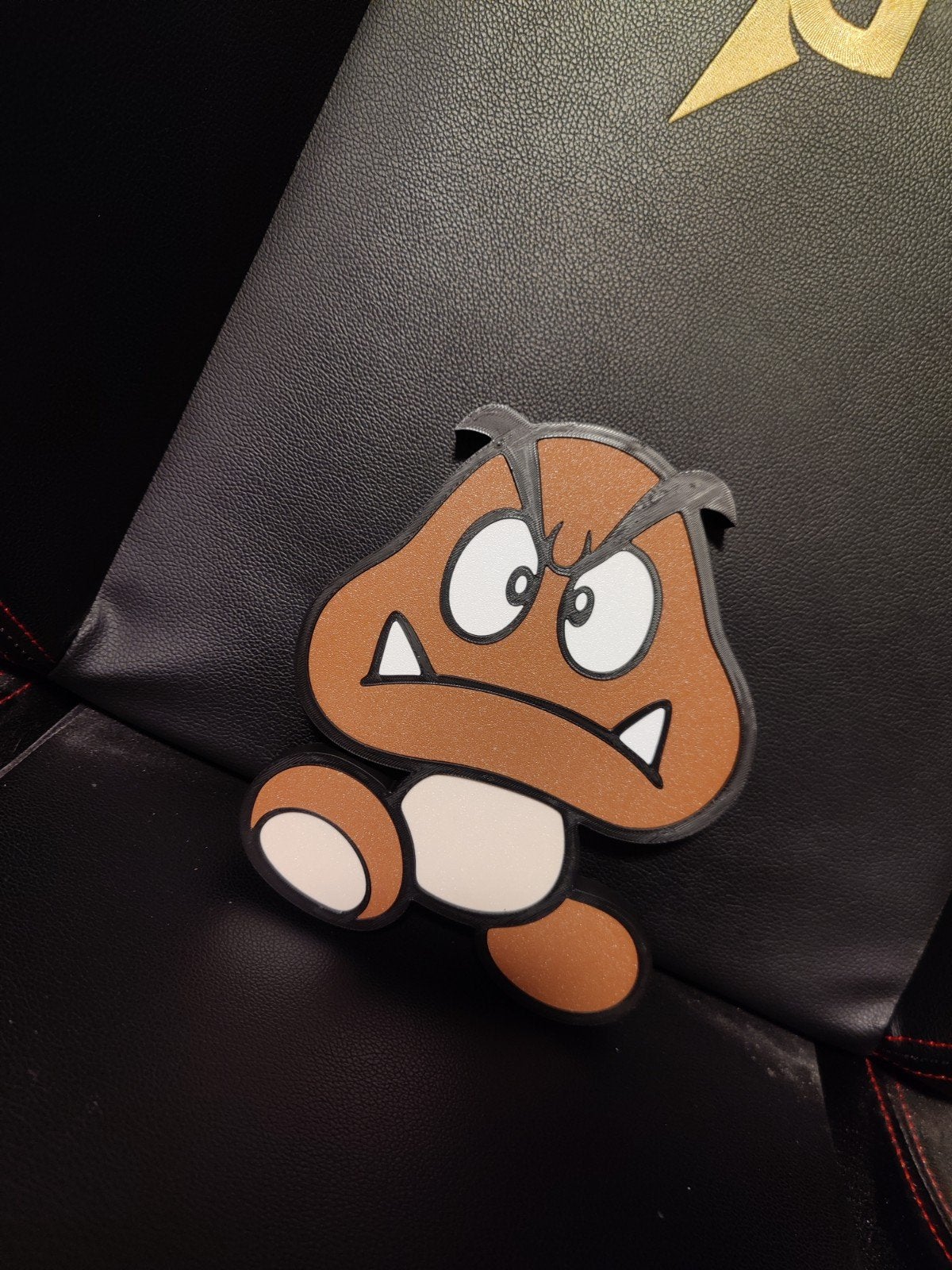 Goomba wanddecoratie - Leuk voor kinder- of gamekamer, Bruin, Nieuw, Ophalen of Verzenden, Wanddecoratie