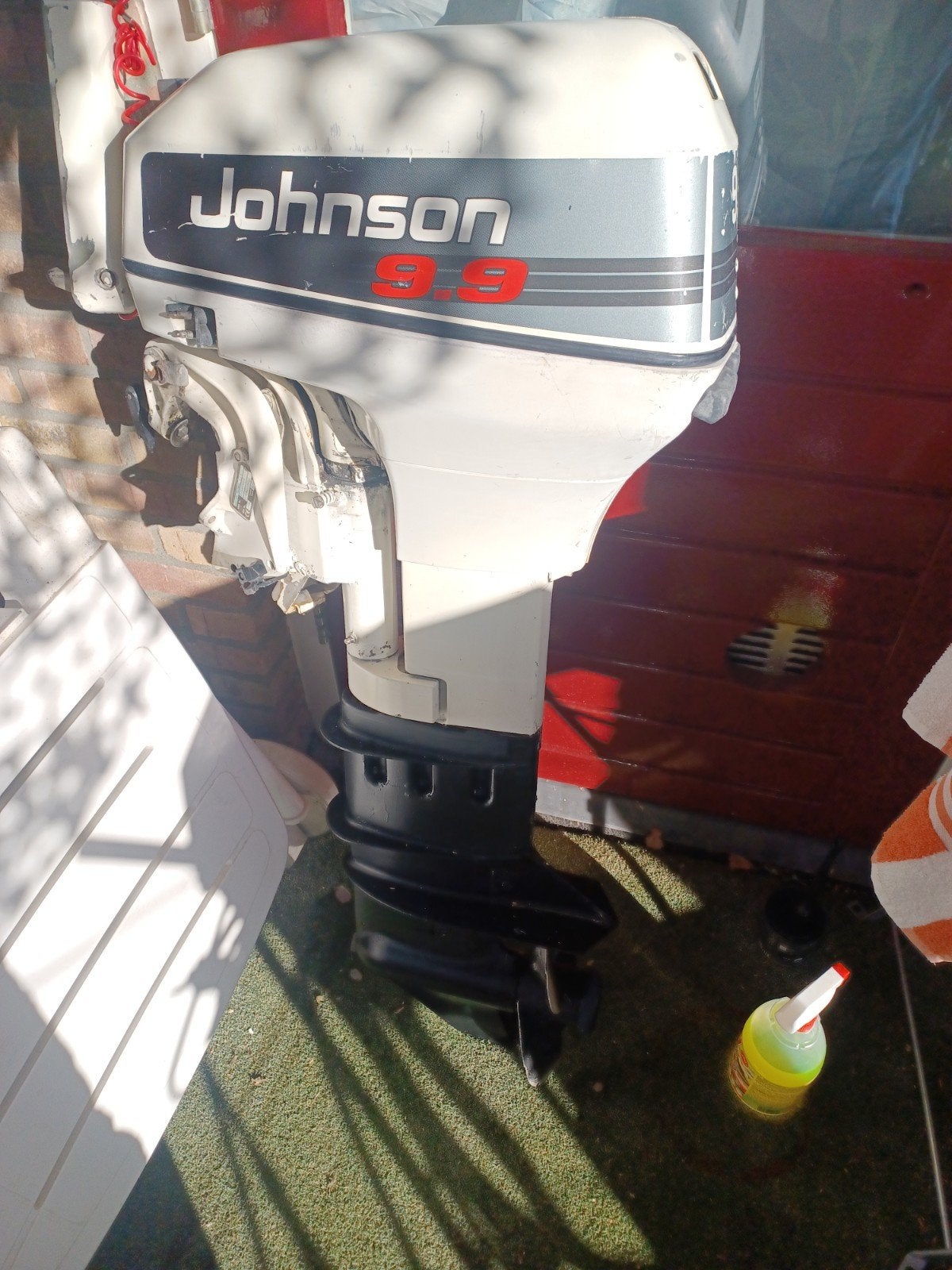 tk bbm johnson 9.9 pk, Ophalen, Gebruikt, 5 tot 10 pk, Buitenboordmotor
