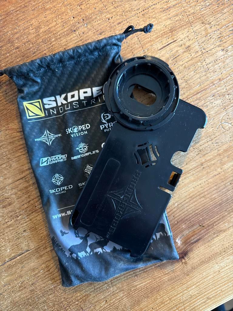 Phone Skope iPhone 7/8 Plus met C3 Optic Adapter C3-049-A, Ophalen of Verzenden, Gebruikt, IPhone 7 Plus, Hoesje of Tasje