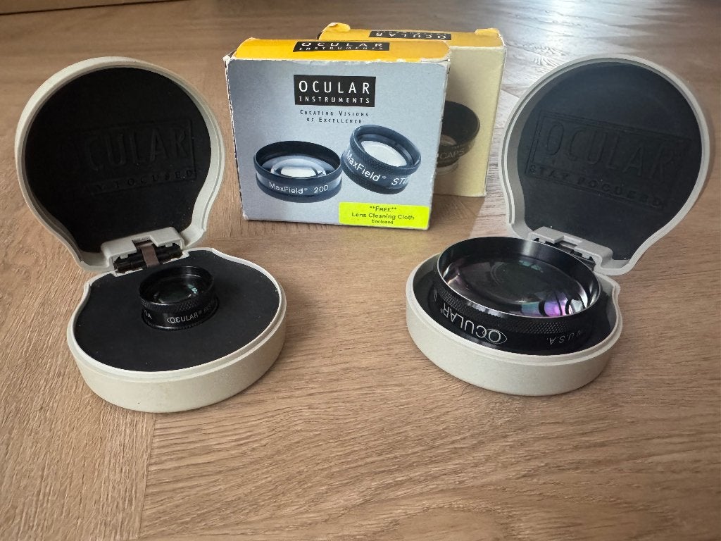 Ocular lens 20d En 90d, Ophalen, Zo goed als nieuw