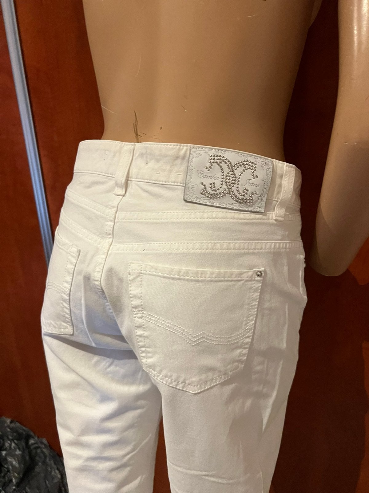 CAMBIO jeans maat m origineel zgan, F, G, Cambio, Wit