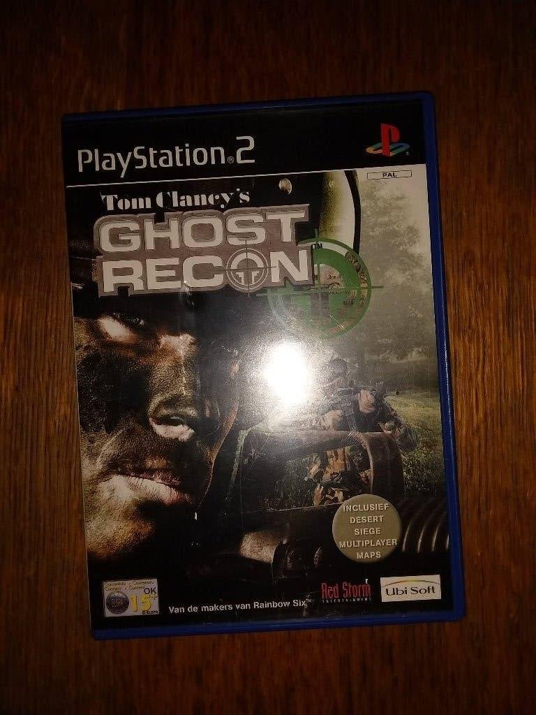 playstation 2 game ghost recon, Spelcomputers en Games, Games | Sony PlayStation 2, Gebruikt, Vanaf 18 jaar, Shooter, 1 speler