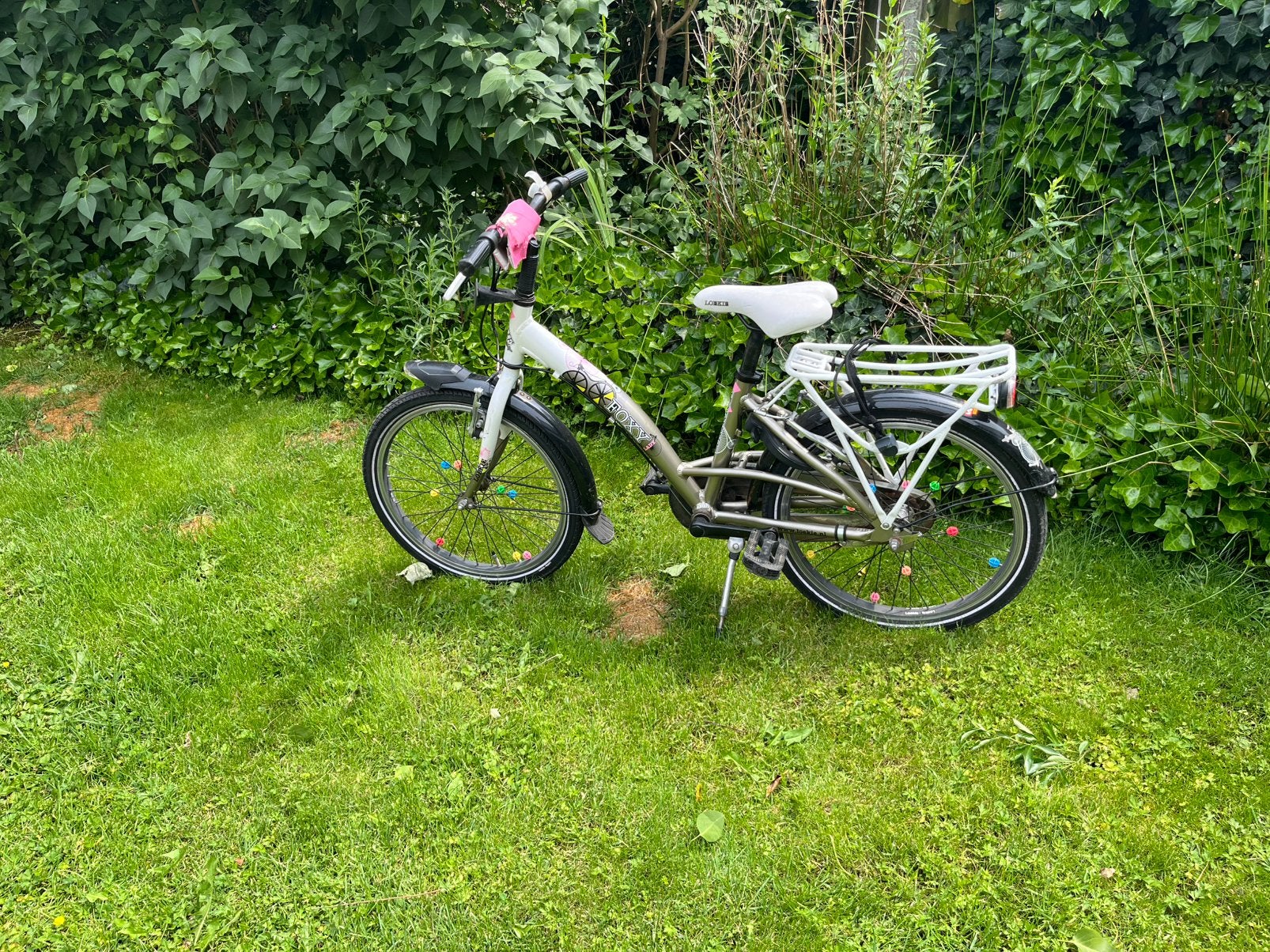 Meisjesfiets, Fietsen en Brommers, Ophalen, Gebruikt, Terugtraprem, 16 tot 20 inch