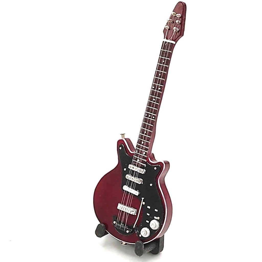 Brian May Queen miniatuur gitaar 15cm mini guitar decoratie, Info@deconoord.nl, Deco Noord, Nieuw, Ophalen of Verzenden
