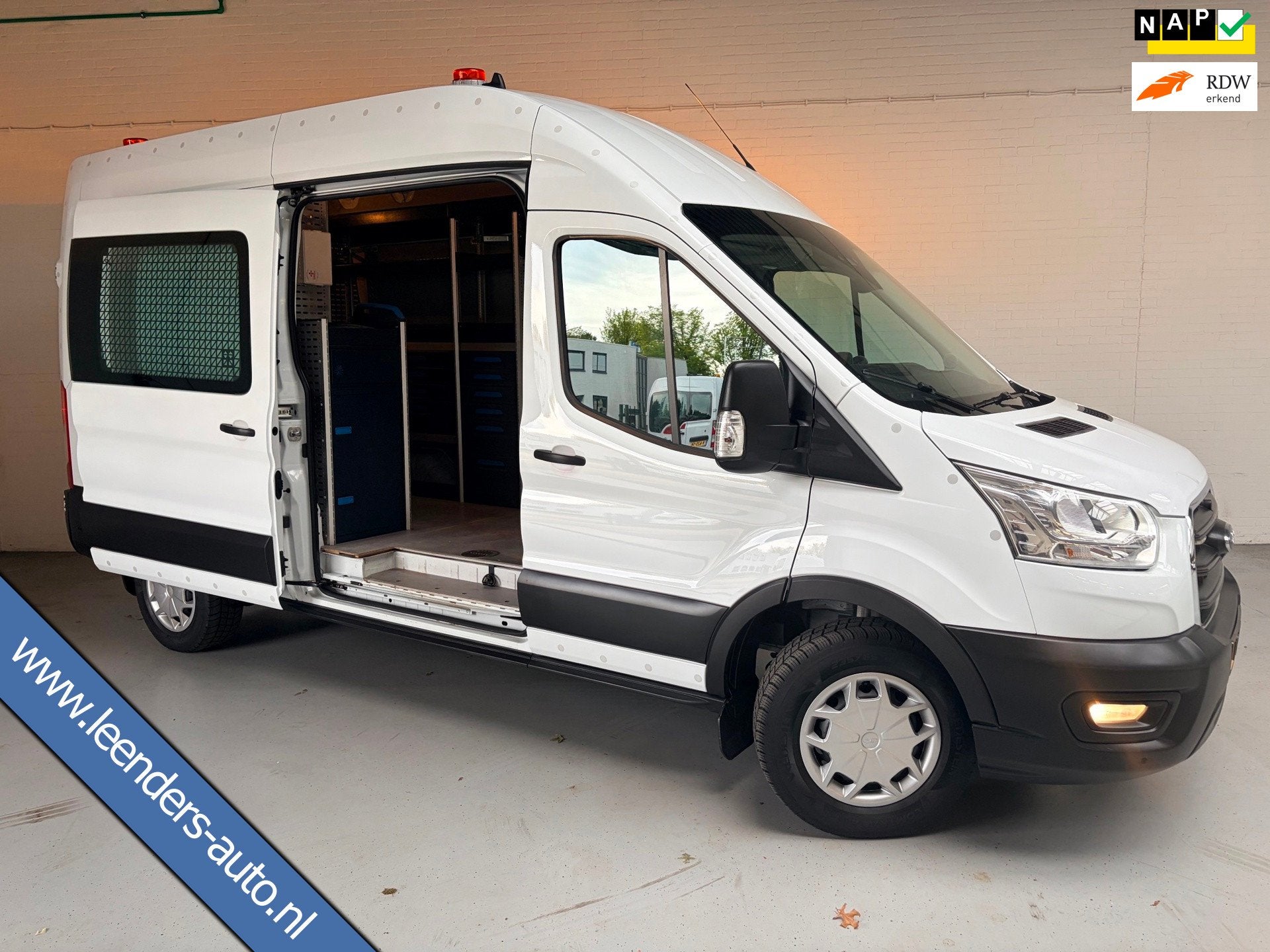 Ford Transit 350 2.0 TDCI 130PK euro6 L3H3 Trend MHEV RWD So, Dealer onderhouden, 4 cilinders, Met garantie (alle), 2800 kg