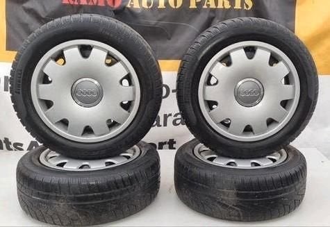 Audi A4 S4 winterwielen 16 inch velgen 8e6061027d, Auto-onderdelen, Banden en Velgen, Gebruikt, -, Banden en Velgen, -