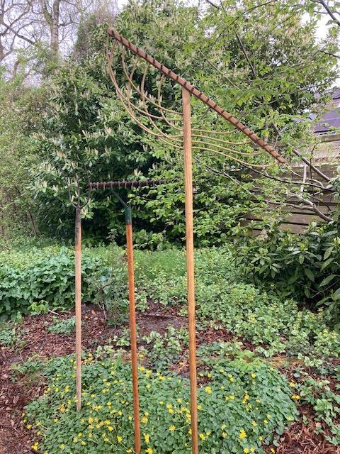 hooihark, hooivork, moshark, Tuin en Terras, Hand-tuingereedschap, Ophalen, Gebruikt, Hark