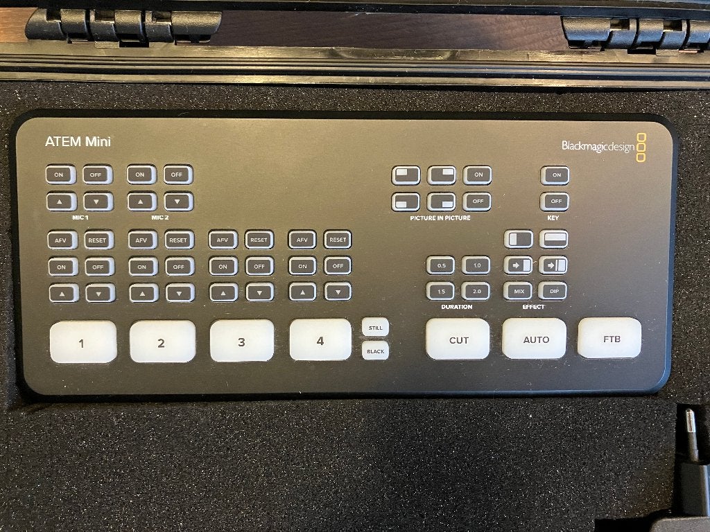 Atem mini inclusief flightcase, Ophalen, Zo goed als nieuw, Video