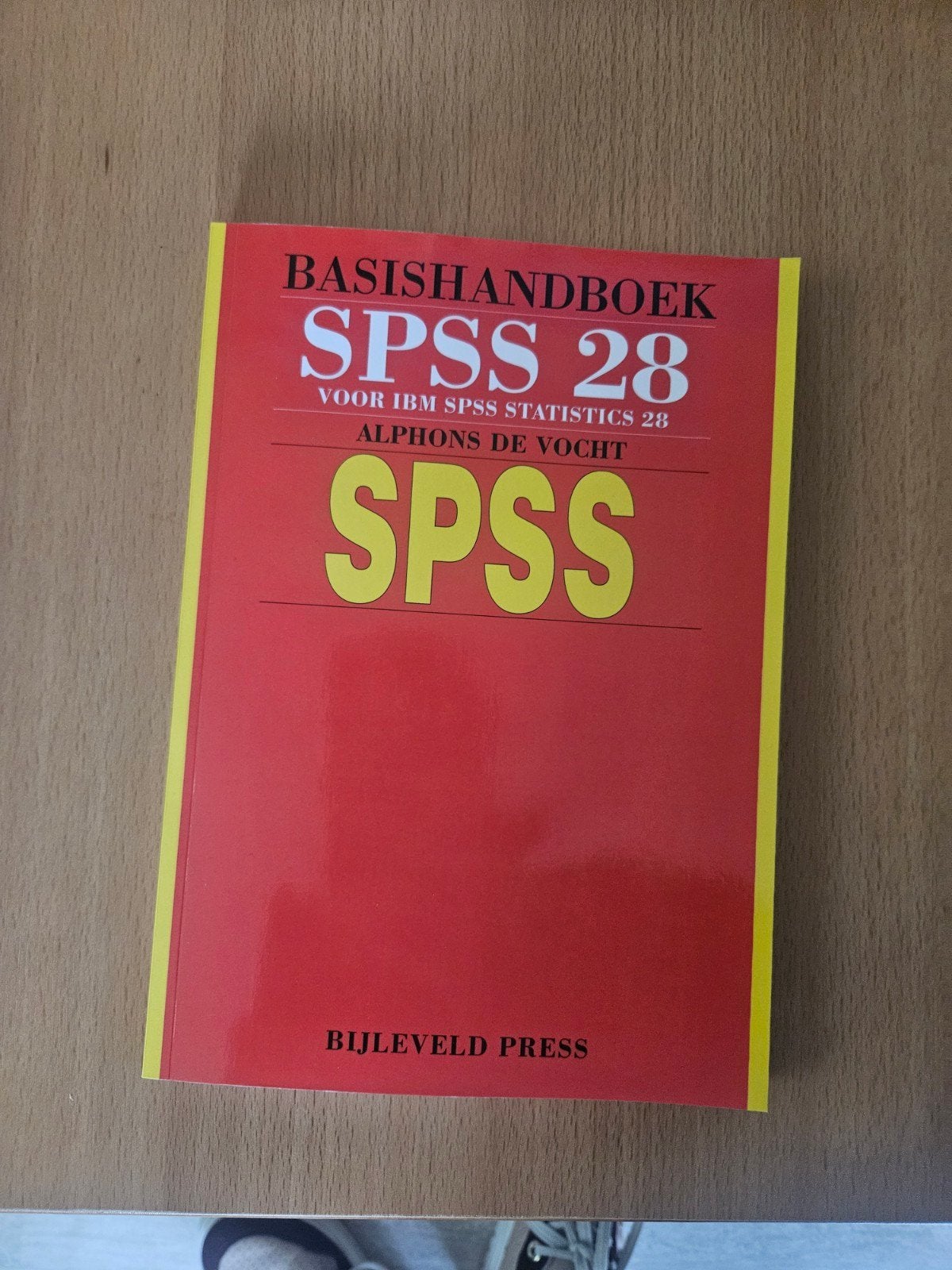 Basishandboek SPSS 28 voor IBM SPSS Statistics 28, Zo goed als nieuw, Gamma, Alphons de Vocht, HBO