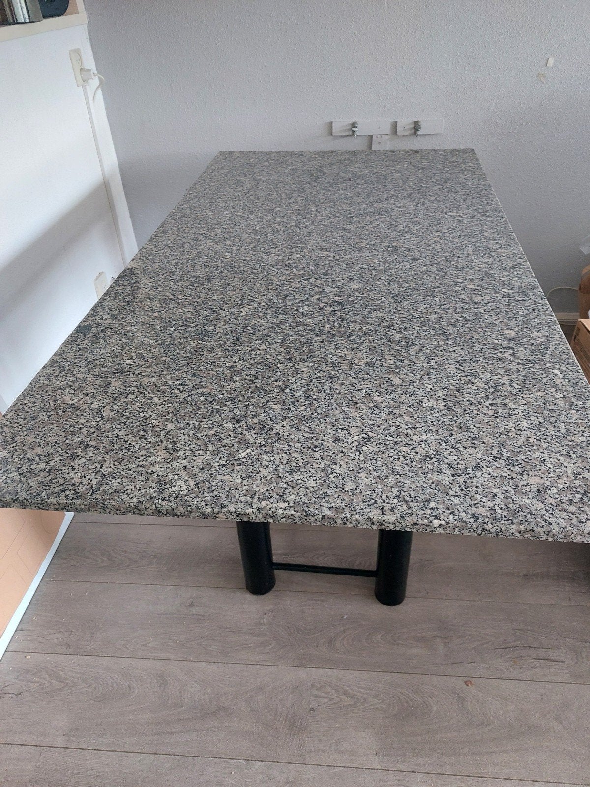 zwaar granieten eettafel met los blad, Ophalen of Verzenden