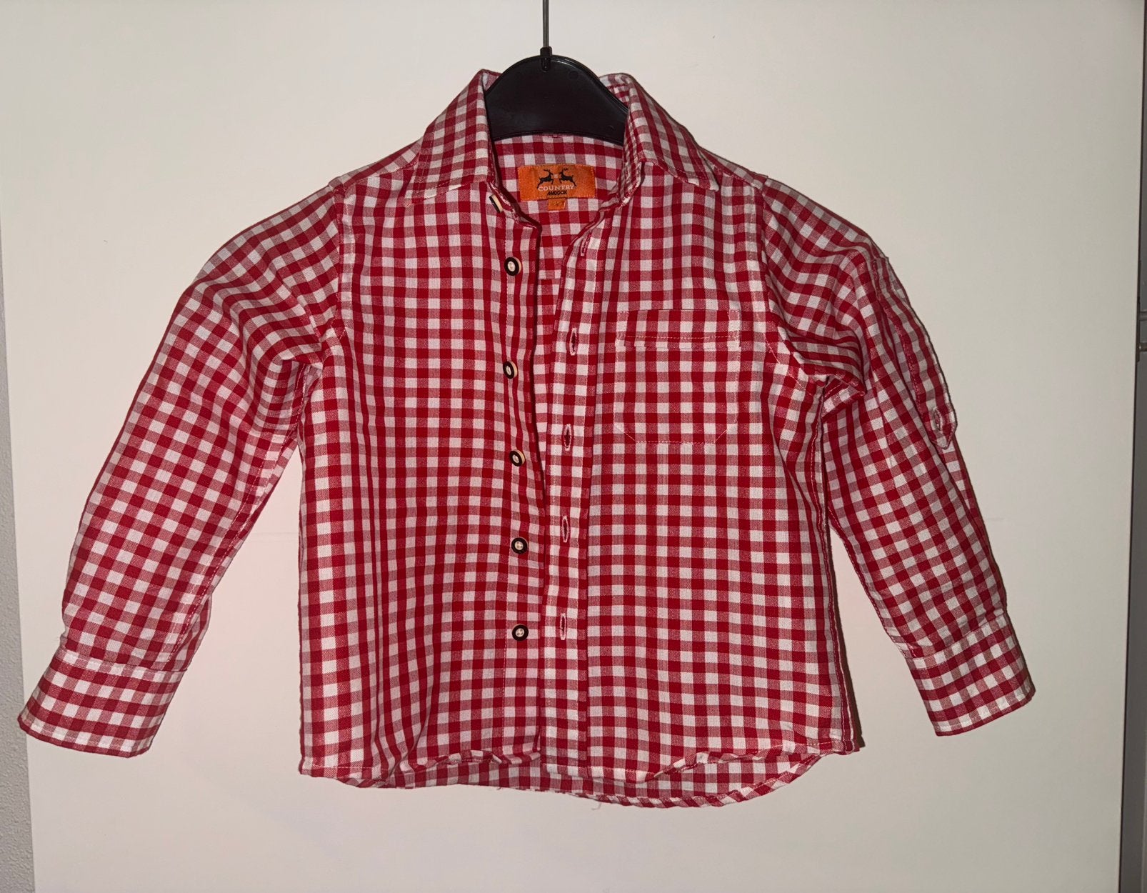 Traditioneel setje lederhose met blouse van Country Maddox, Kinderen en Baby's, Ophalen of Verzenden, Zo goed als nieuw, Jongen