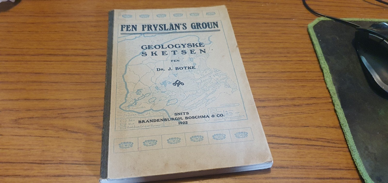 Fen Fryslân's groun - Dr J Botke - 1922, Ophalen of Verzenden, Gelezen, Dr J Botke