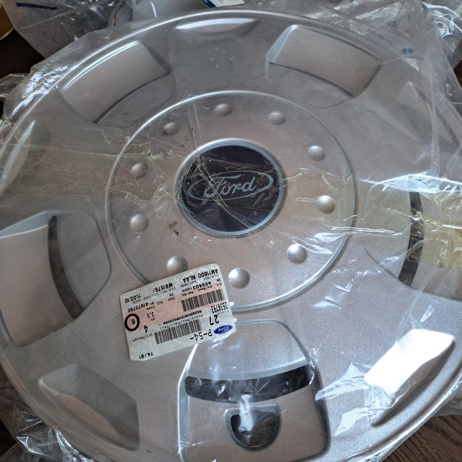 2 nieuwe wieldoppen van Ford, 16 inch, Auto diversen, Ophalen, Nieuw