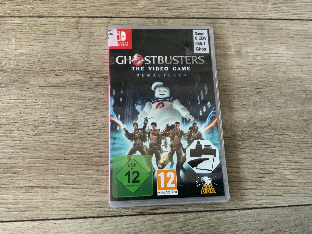 Ghostbusters Remastered voor de Nintendo Switch Game CARD, 1 speler, Ophalen of Verzenden, Zo goed als nieuw, Vanaf 3 jaar