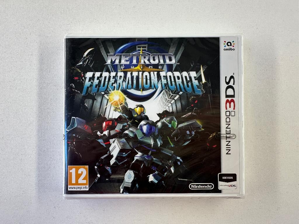 Metroid Prime Federation Force Sealed Nintendo 3DS, Nintendo, Shooter, 1 speler, Onbekend