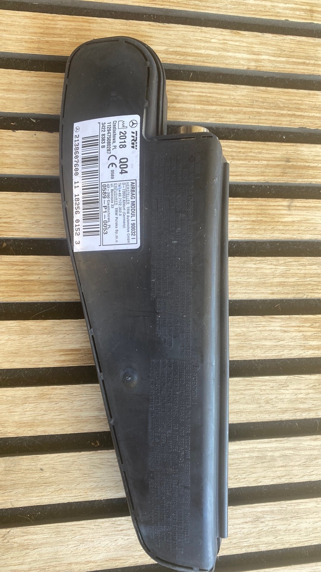E-Klasse W213 CLS W257 StoelAirbag Rechtsvoor | A2138607600, Ophalen