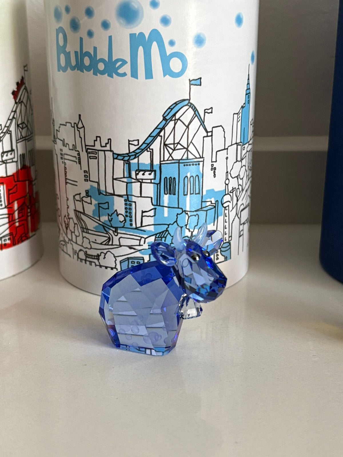 Swarovski bubbel mo, Ophalen of Verzenden, Zo goed als nieuw, Figuurtje