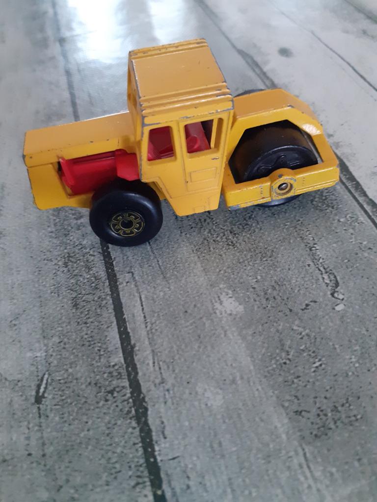 Matchbox bomag road roller
(1978), Verzamelen, Speelgoed, Ophalen of Verzenden, Gebruikt