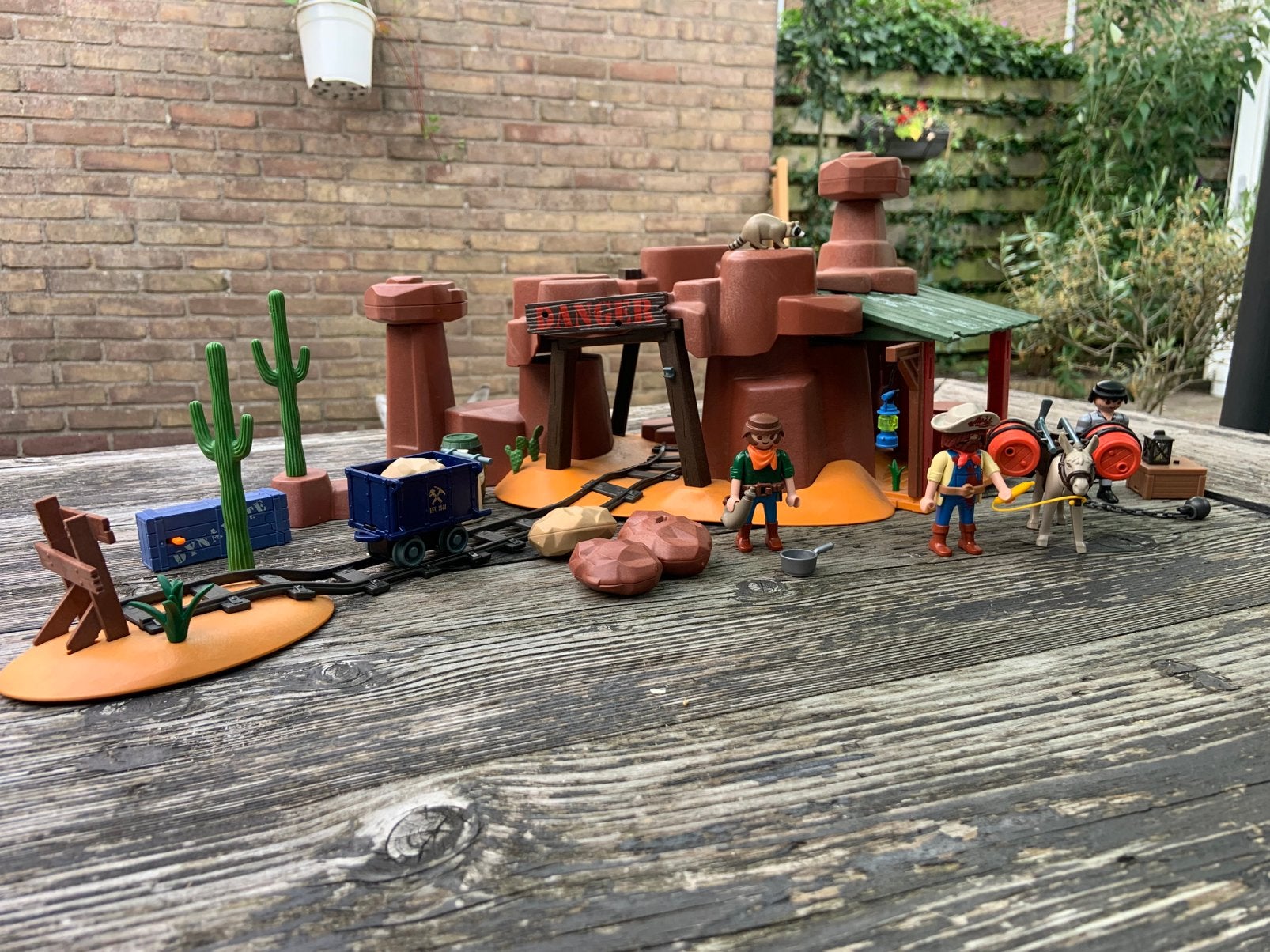Playmobil western goudmijn, Ophalen, Gebruikt, Complete set