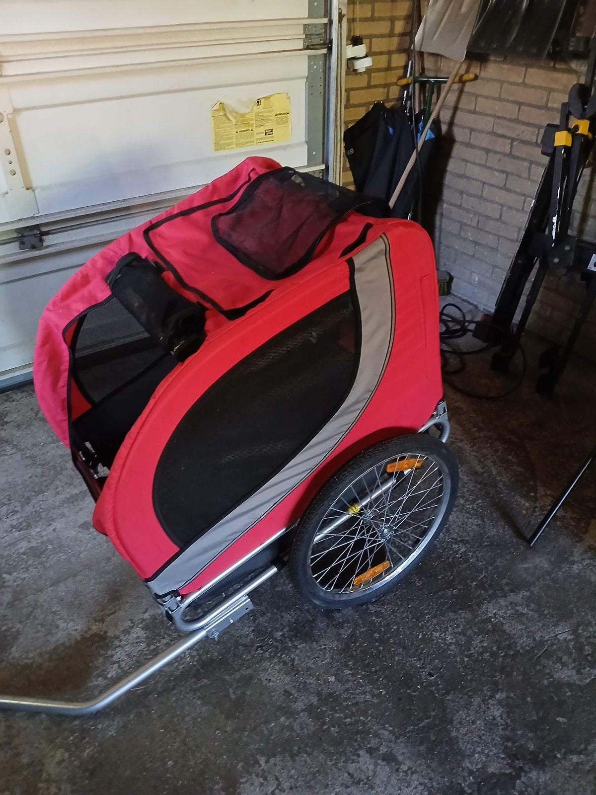 Hondenfietskar "Runner 2" - Opvouwbaar en Verend, Fietsen en Brommers, Fietsaccessoires | Aanhangers en Karren, Vering, Nieuw