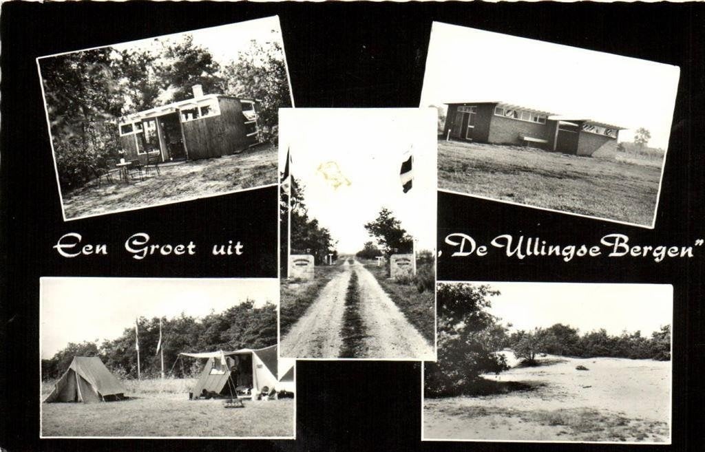 Een Groet uit De Ullingse Bergen - St. Anthonis - 5 afb - ge, Verzamelen, Ophalen of Verzenden, 1960 tot 1980, Gelopen, Noord-Brabant
