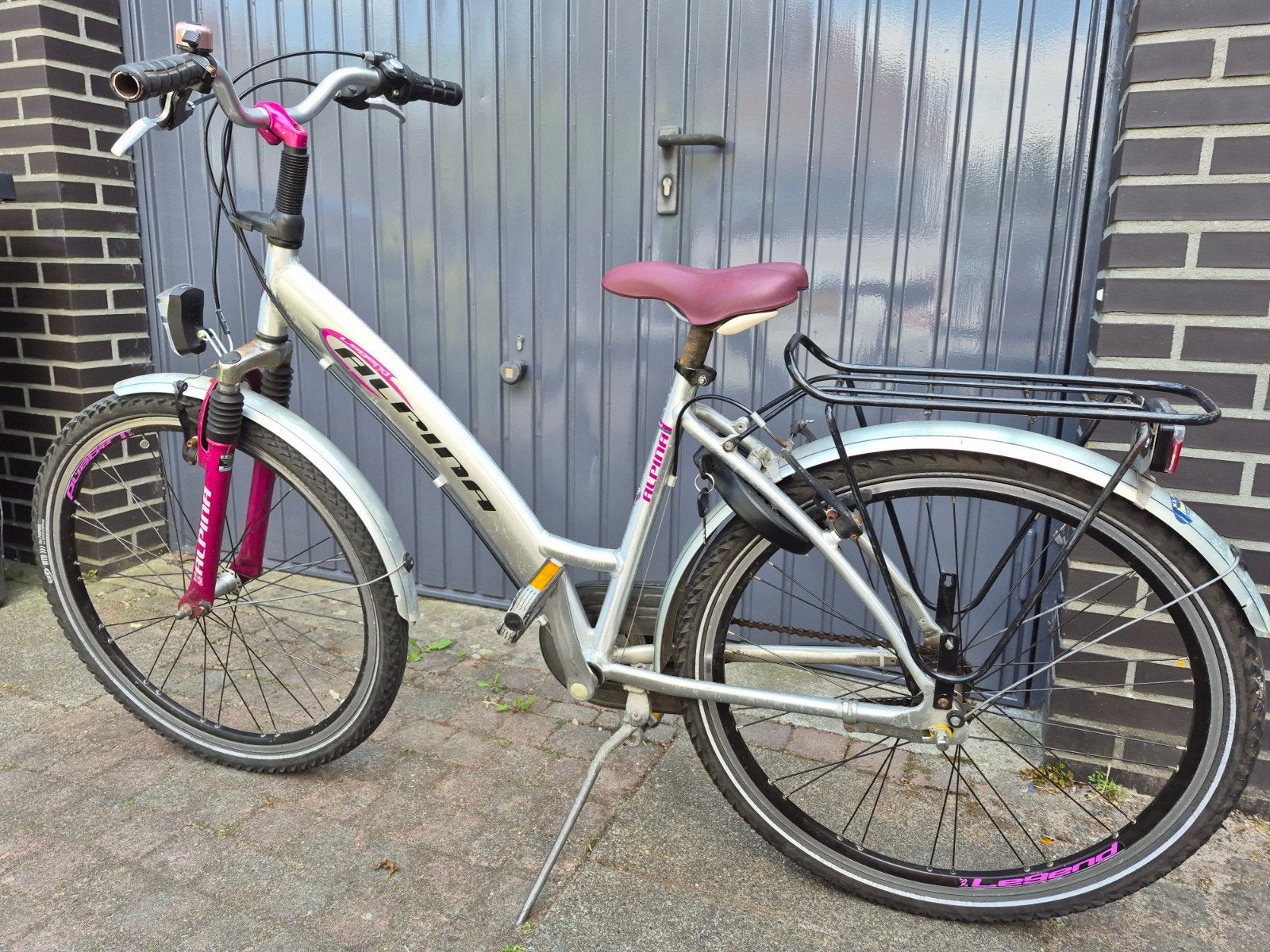 Alpina Legend Meisjesfiets 26 inch - Gebruikt, 26 inch of meer, Gebruikt, Velgrem, Alpina