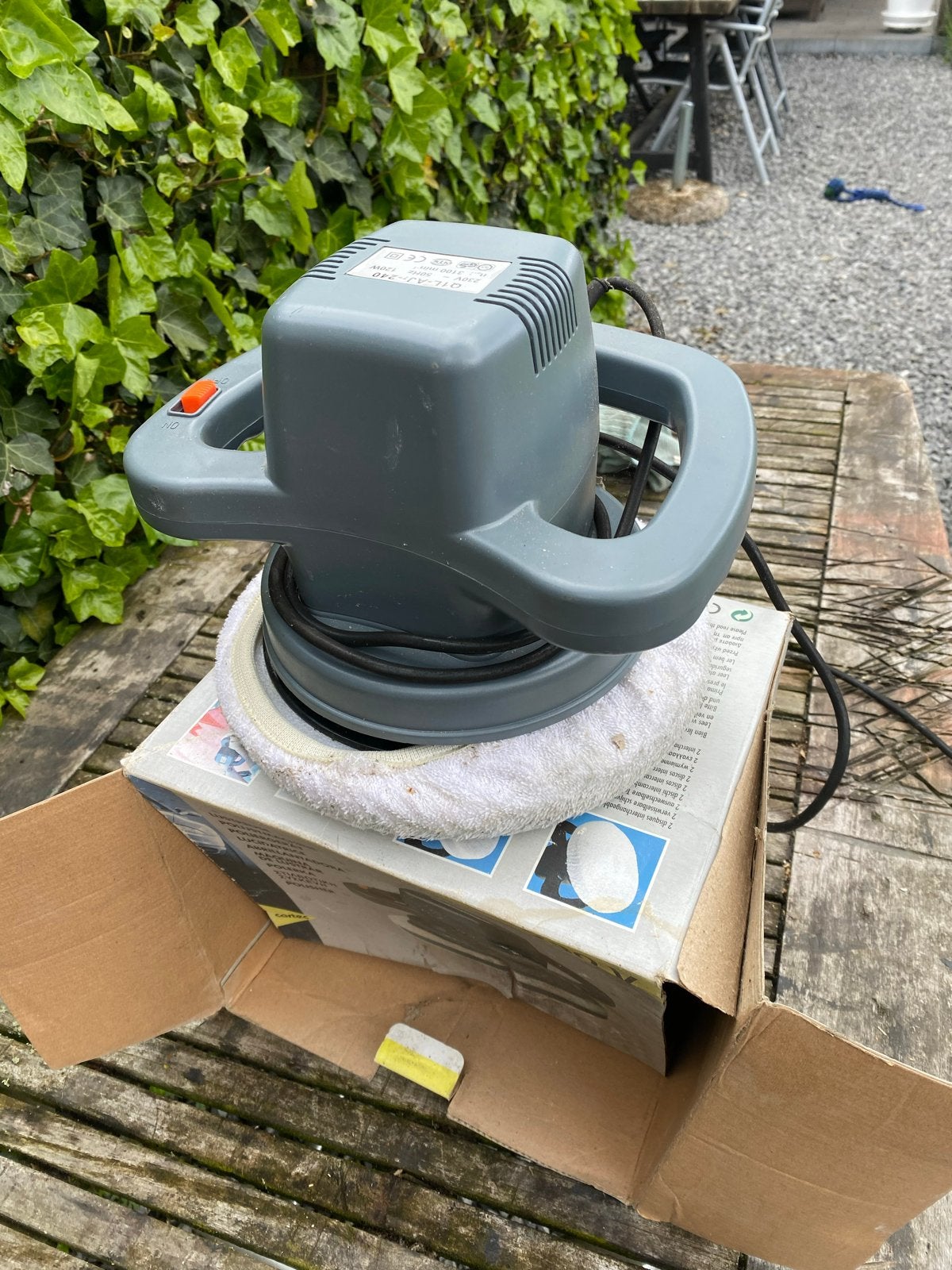 Auto poetsmachine 230V 120W - Perfect voor een glanzende aut, Ophalen, Gebruikt