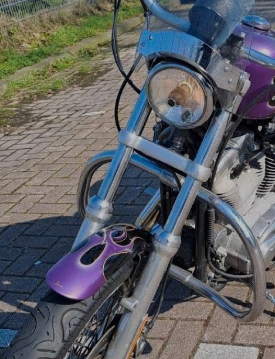 Valbeugel komt van Sportster 883 2004, Motoren, Ophalen of Verzenden