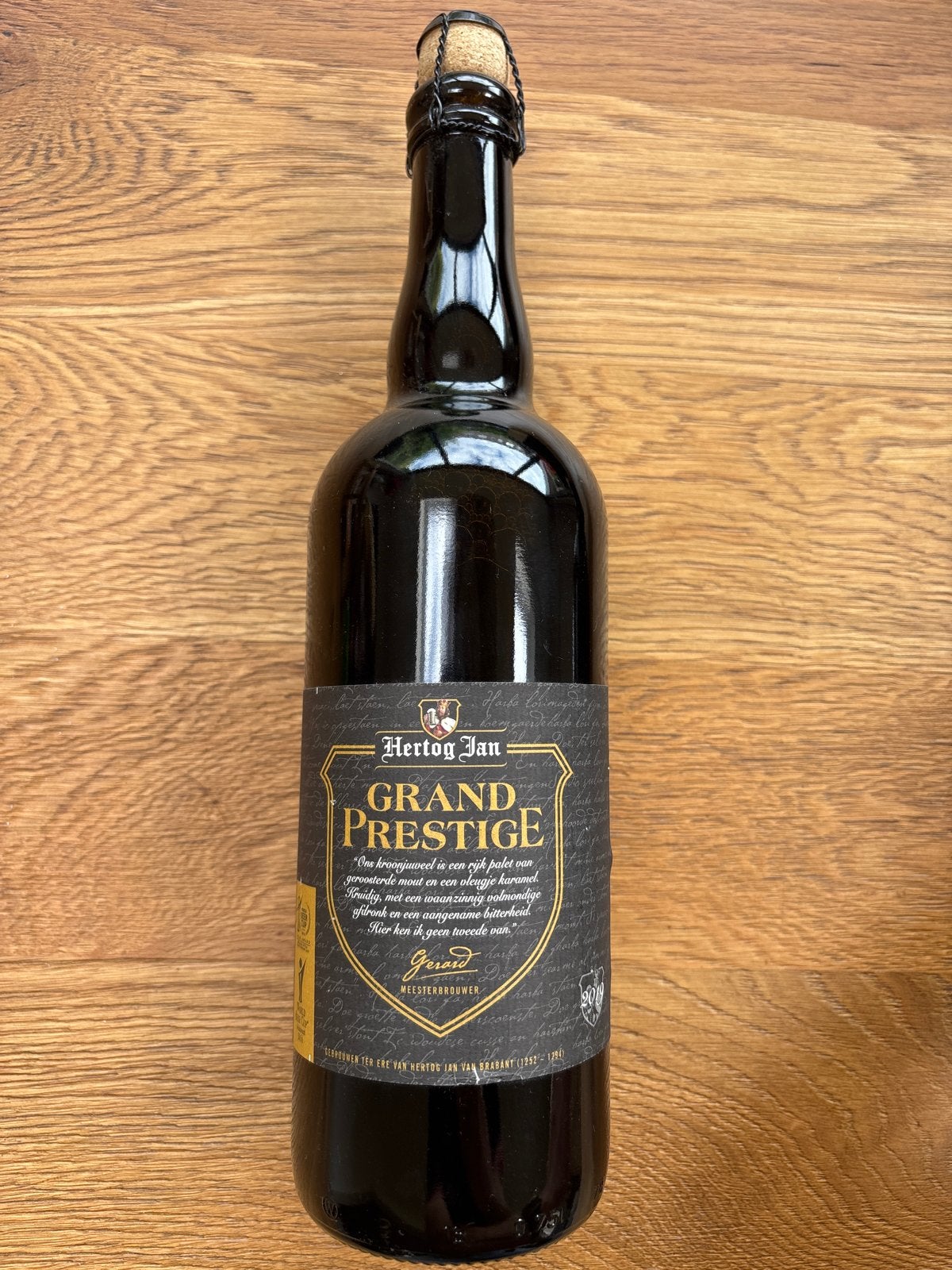 Hertog Jan Grand Prestige Bierfles 75cl, Verzamelen, Biermerken, Ophalen, Nieuw, Flesje(s), Hertog Jan