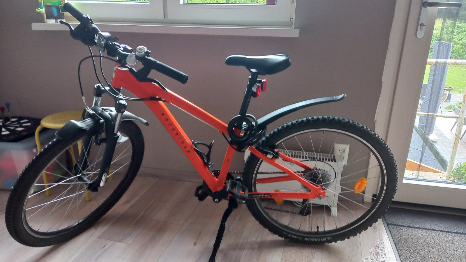 Rockrider ST 500 Mountainbike - Oranje, 24 inch, Fietsen en Brommers, Fietsen | Crossfietsen en BMX, Ophalen, 24 inch of meer