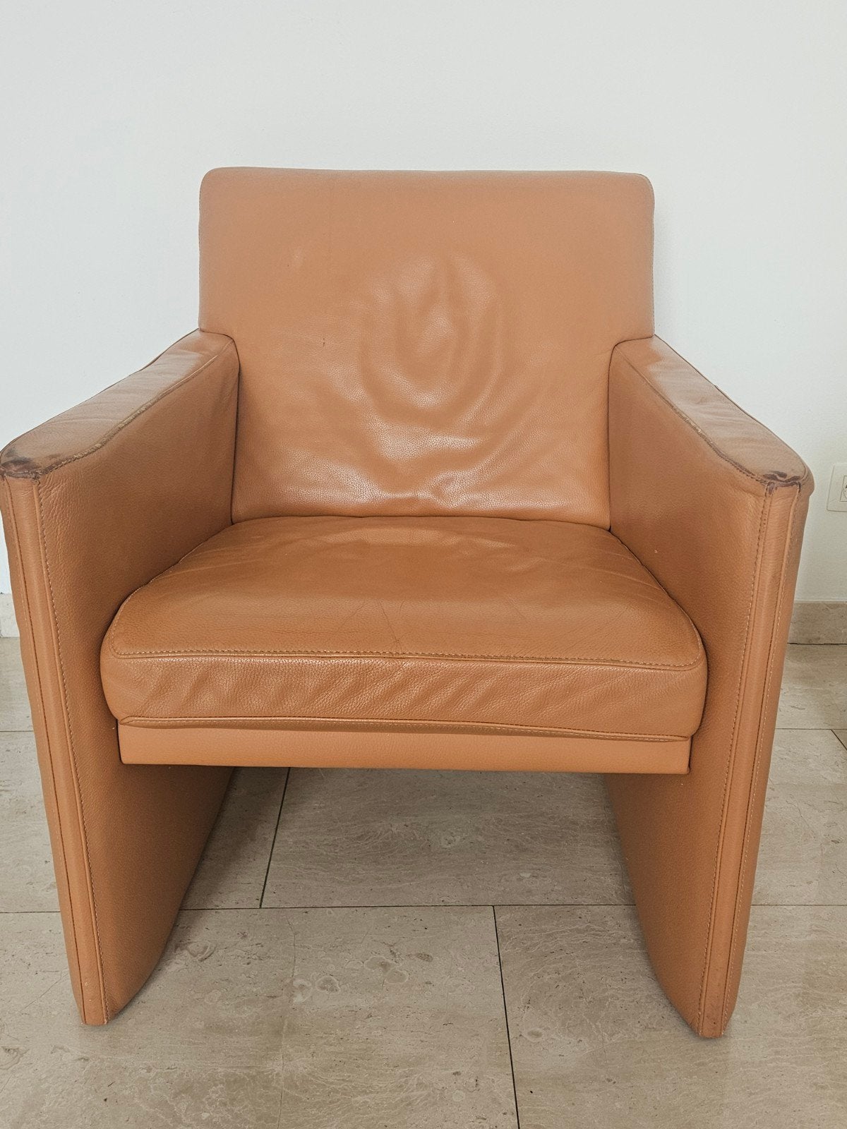 Stoel Jori, Ophalen, Gebruikt, Minder dan 75 cm, Leer