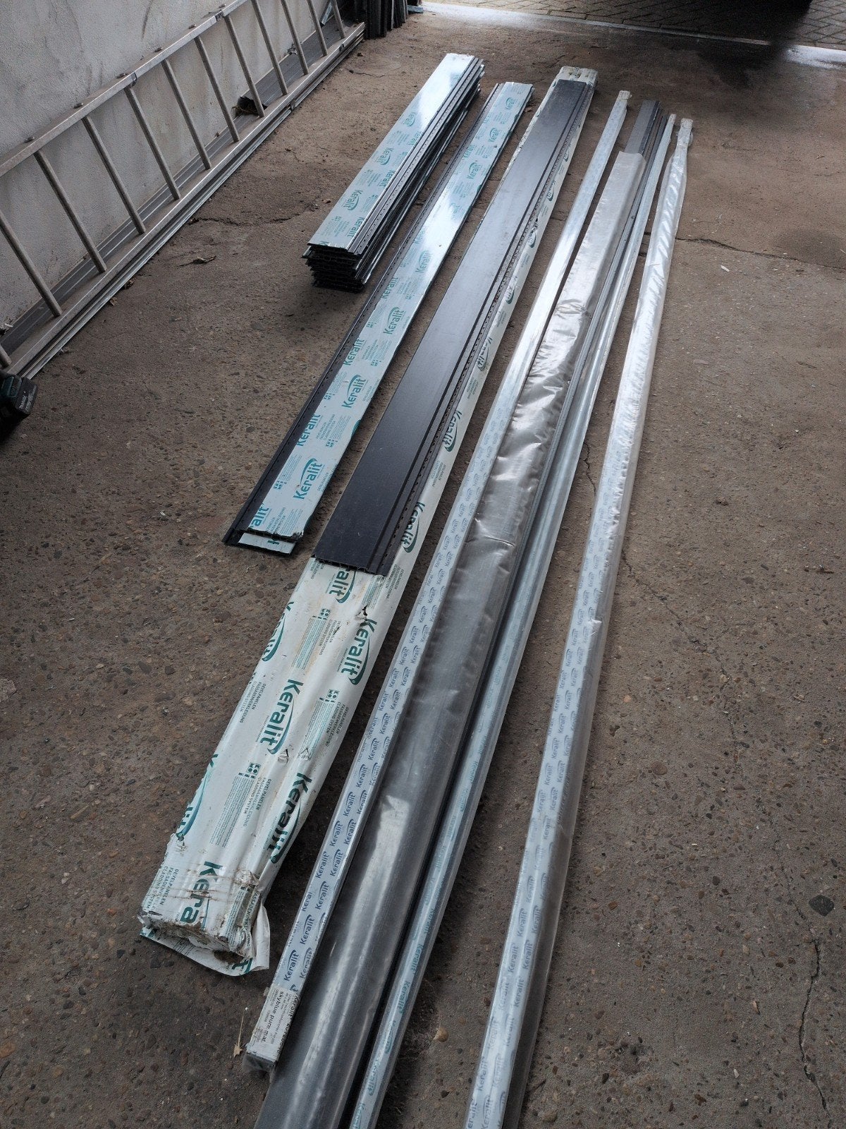 Keralit 143 mm sky blue(staalblauw)zonder nerf+ profiel, Ophalen of Verzenden, Nieuw