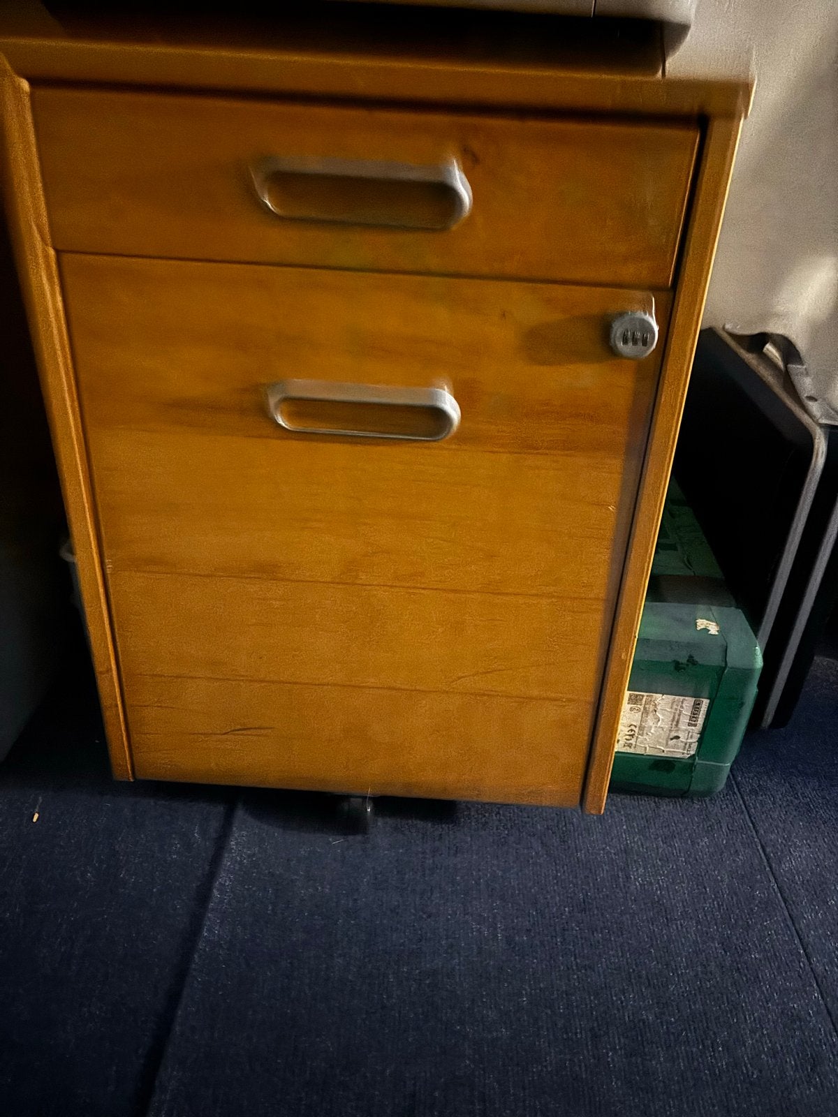 Handig ladenkastje op wieltjes., Huis en Inrichting, Kasten | Ladekasten, Ophalen, Minder dan 50 cm, Gebruikt, 1 of 2 laden