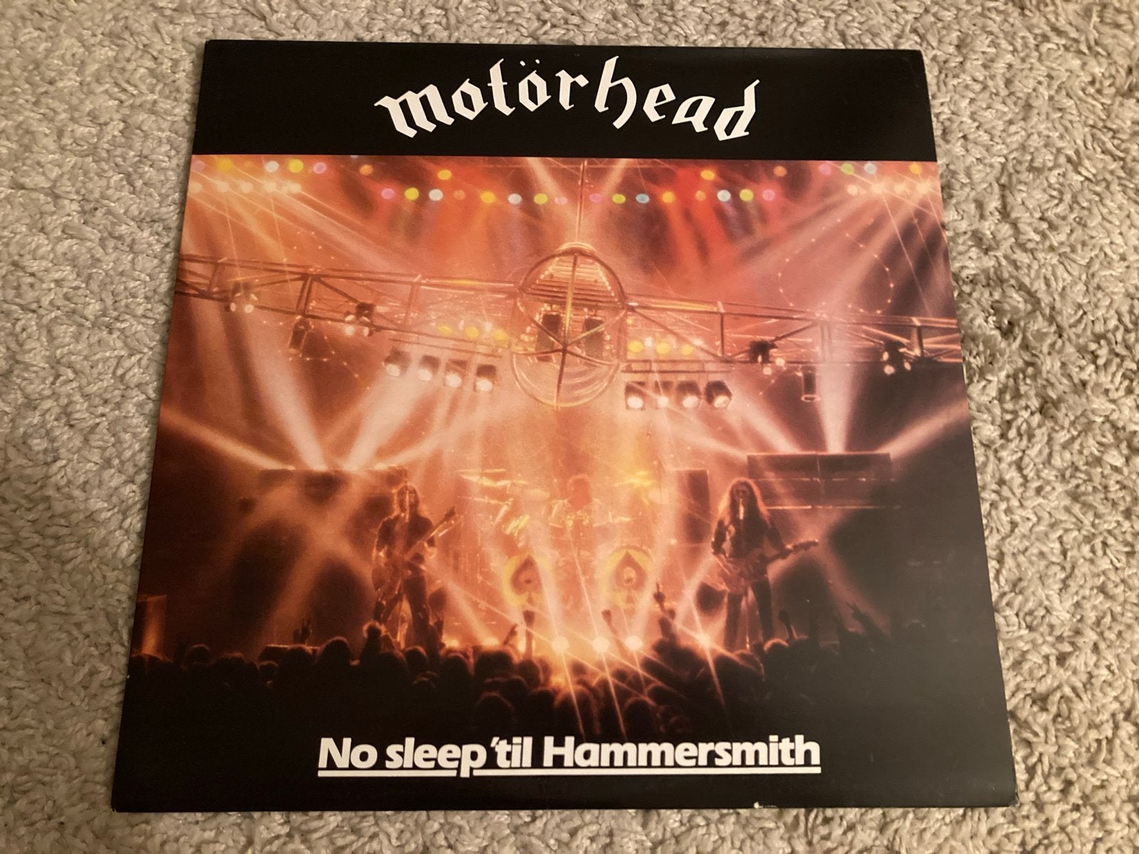 Motörhead - No Sleep 'til Hammersmith vinyl LP Bronze, Ophalen of Verzenden, Zo goed als nieuw