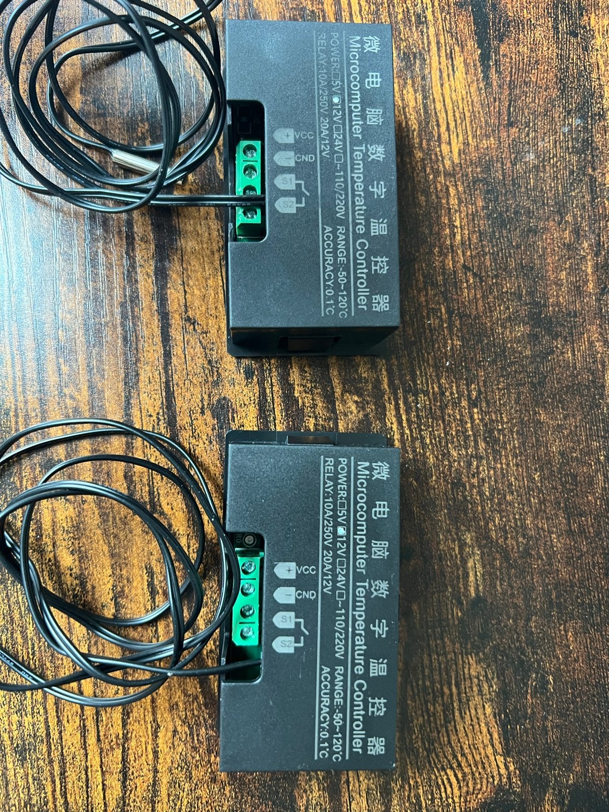 Microcomputer Temperatuur Controller - 2 stuks, Ophalen of Verzenden, Nieuw