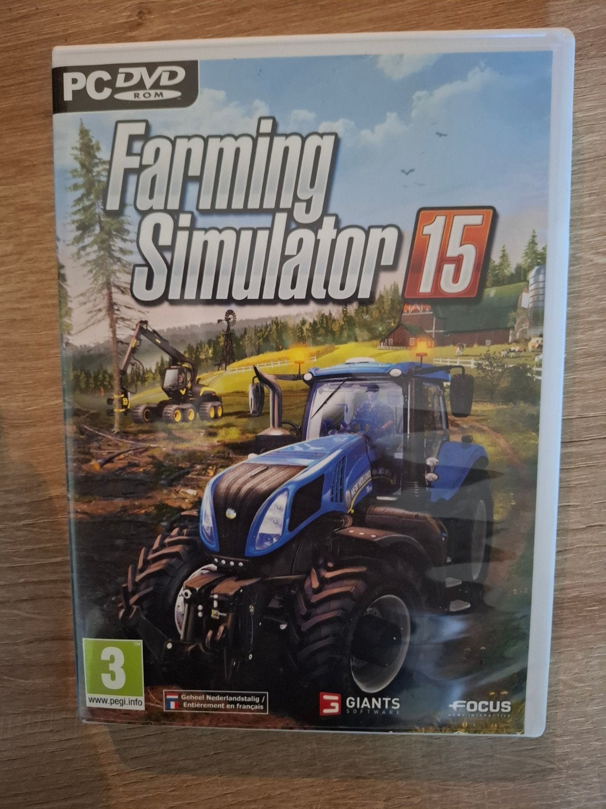Farming Simulator 15 PC DVD-ROM, Spelcomputers en Games, Ophalen, Gebruikt, 1 speler, Vanaf 3 jaar